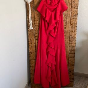 Xscape red dress!